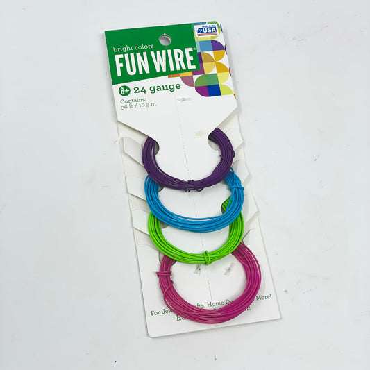 24 gauge Fun Wire - Bright Colors