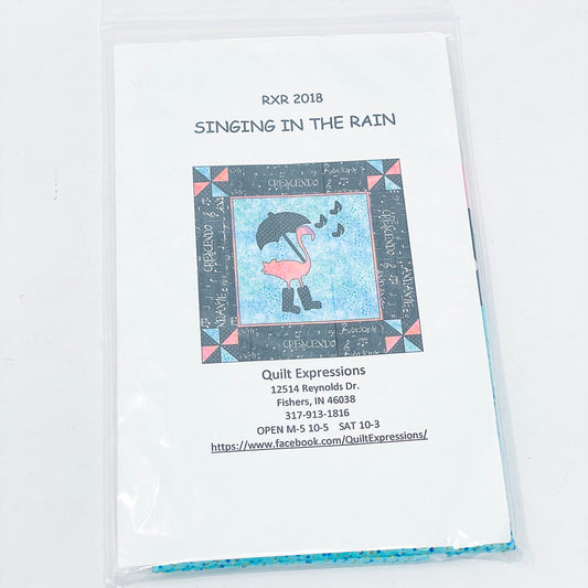 Quilt Expressions "Singing in the Rain" Quilt Kit