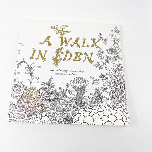 A Walk In Eden Coloring Book
