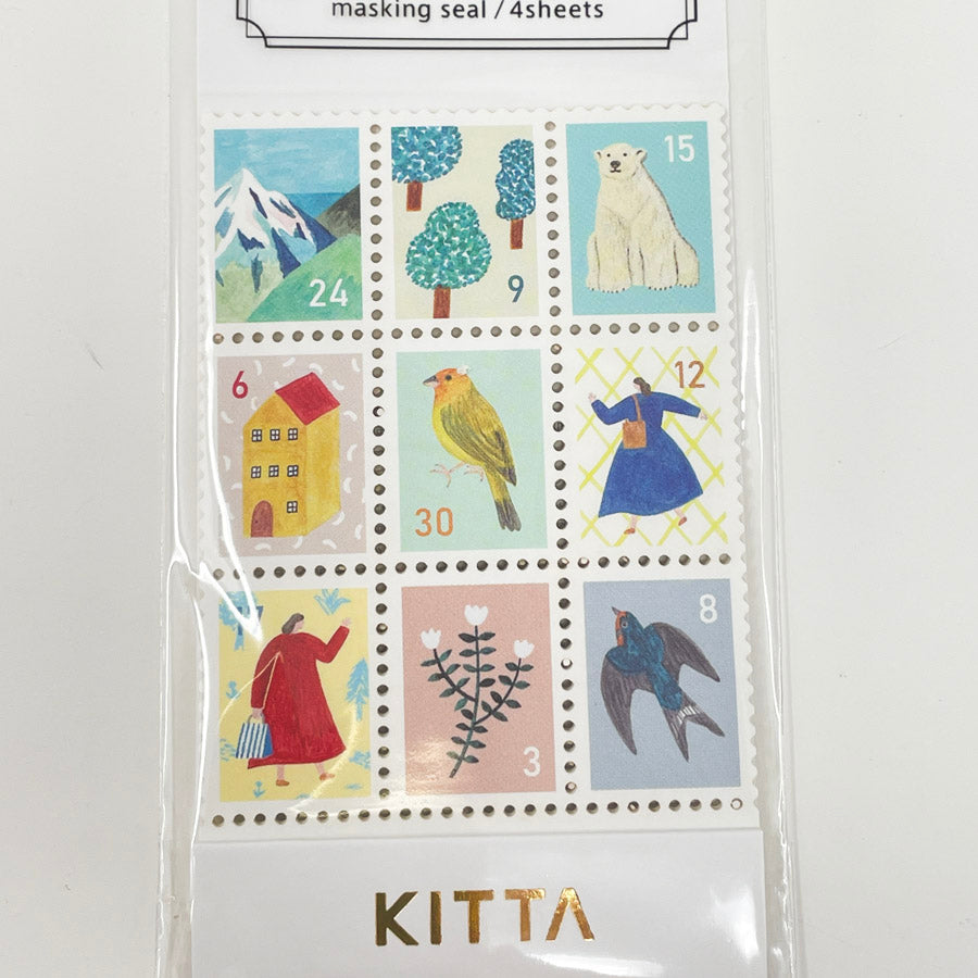 NEW // KITTA Washi Stamps