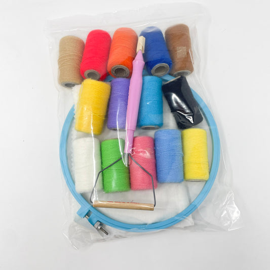 Punch Embroidery Supply Starter Kit