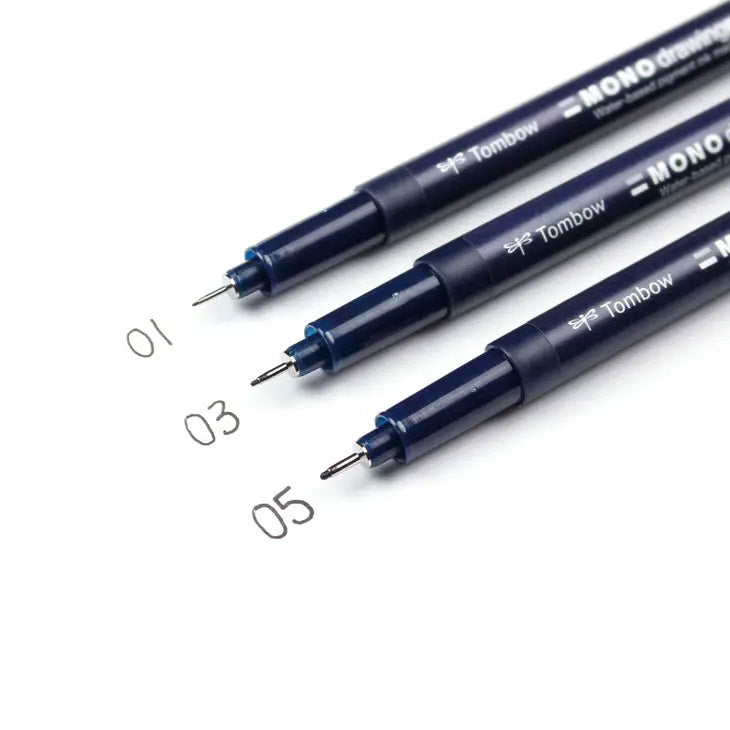 NEW // Tombow Mono Drawing Pen - 3 Pack