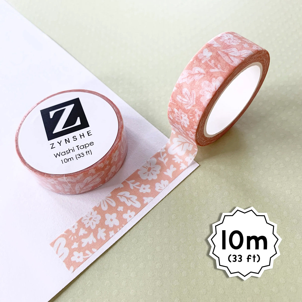 NEW // Zynshe Washi Tape, 10m