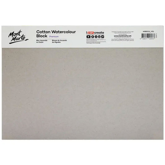 NEW // A4 Cotton Watercolor Paper Premium – Mont Marte